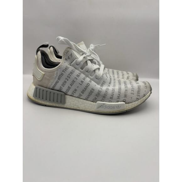 Adidas NMD R1 Whiteout Sneakers Men Size 8.5 main image 7